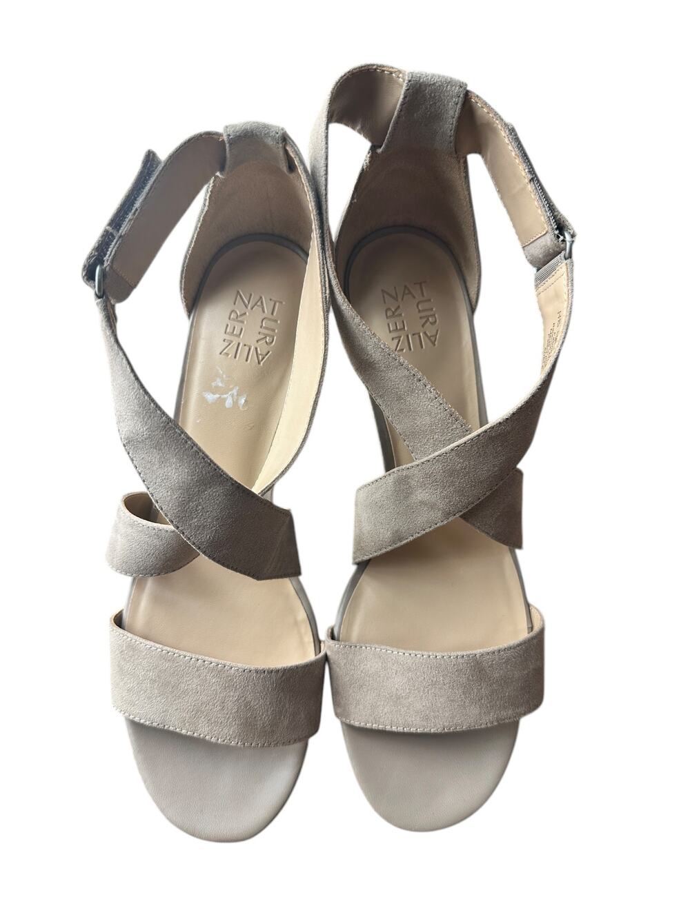 Naturalizer Adele 11M Nude Strappy Sandals